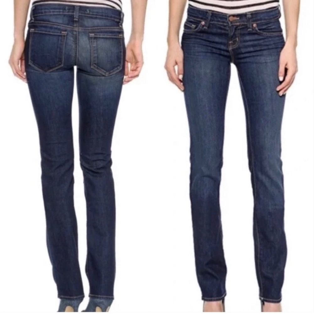 J Brand Cigarette Leg Dark Vintage Jeans